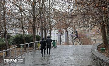 بارش باران زمستانی در تهران 24