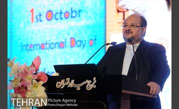 مراسم روز جهانی سالمند با حضور شهردار تهران 47