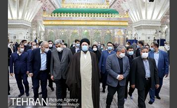 تجدید میثاق شهردار تهران و مدیران شهری با بنیانگذار انقلاب اسلامی 49