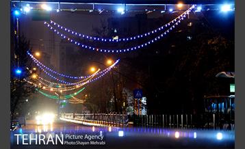 آذین بندی خیابان ولیعصر(عج) به مناسبت عید نیمه شعبان 15