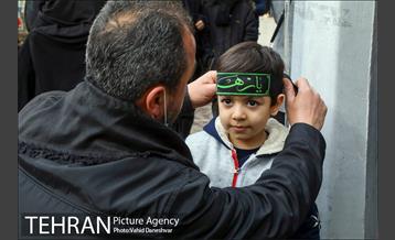 عزادارای ایام فاطمیه در میدان ابوذر 2