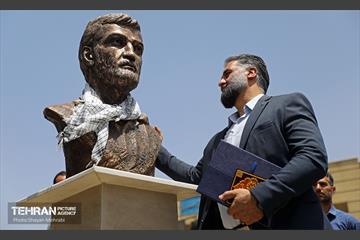رونمایی از سردیس سردار شهید احمد متوسلیان 7