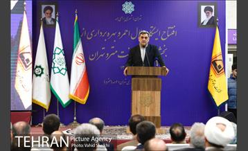 آیین بازگشایی و بهره برداری از 3 ایستگاه خط هفت مترو پایتخت 42