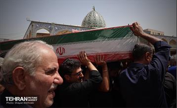 مراسم تشییع پیکر مطهر سرباز شهید ماهان ستاره 12