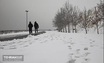 روز برفی تهران - 2 24