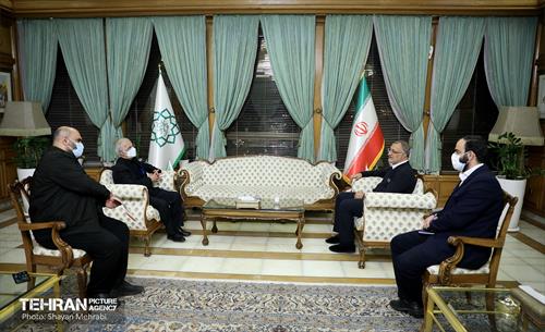 دیدار شهردار تهران با دبیر ستاد مبارزه با مواد مخدر 2