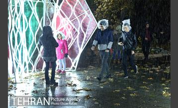 بارش اولین برف پاییزی تهران 13