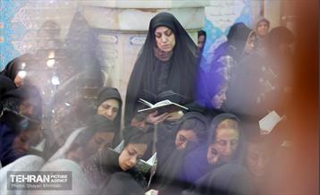 احیای شب بیست‌ویکم ماه رمضان امامزاده پنج تن لویزان 63