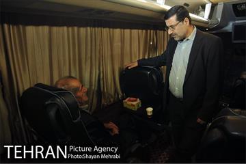 سرپرست شهرداری تهران و رئیس مرکز ارتباطات و امور بین الملل شهرداری تهران در بازدید از فعالیت‌های شبانه شهرداری و زندگی شبانه مردم تهران 23