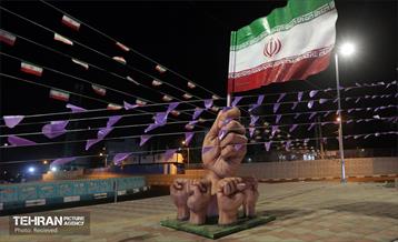 عملیات آسفالت ریزی در منطقه 5 11