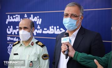 صبحگاه مشترک یگان حفاظت شهرداری تهران با حضور  شهردار تهران 42