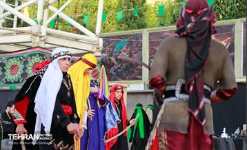 اجرای بیست و نهمین آیین تعزیه در فرهنگسرای خاوران