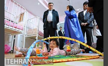 بازدید شهردار تهران از شیرخوارگاه ترکمانی 12