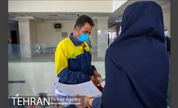 آغاز واکسیناسیون پاکبان‌ها و پرسنل جمع‌آوری پسماند شهر تهران 9