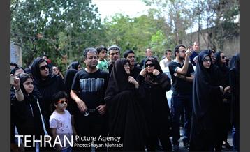 حرکت نمادین کاروان اُسرای کربلا در ده ونک 41