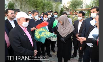 بازپیرایی بوستان قمربنی هاشم(ع)در شب میلاد امام رضا(ع) 6