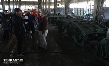 تور بازدید خبرنگاران از کارگاه‌های متروی شهر تهران 19