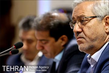 مراسم تکریم امین عارف نیا و معارفه محمد علی کریمی رییس مرکز ارتباطات و امور بین الملل شهرداری تهران 12