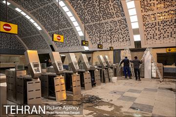 توسعه متروی تهران؛ ایستگاه آهنگ 17