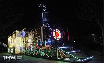 جشنواره نور تهران در بوستان ملت 1