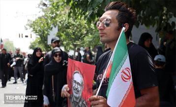 تشییع شهدای اقتدار ملی در تهران - 6 4