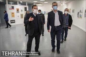 بازدید مدیران شهری به همراه اعضای شورای شهر از نمایشگاه تهران از منظر هنرمندان 24