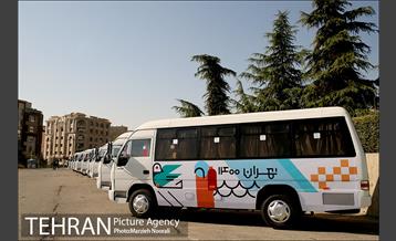 آیین بهره برداری از اتوبوس ها و مینی بوس 2