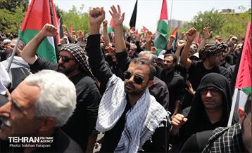 دسته عزاداری دانشگاه امام صادق(ع) در ظهر تاسوعا 3