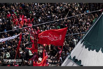 خیمه سوزان ظهر عاشورا در چهارراه گلوبندگ 20