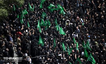 خیمه سوزان ظهر عاشورا در چهارراه گلوبندگ 3