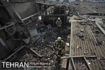 ساختمان پلاسکو فرو ریخت-2 5
