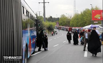 خدمات‌رسانی شهرداری تهران در نماز عید فطر مصلی تهران 27