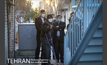 بازدید شهردار منطقه هشت از پروزه های کوچک مقیاس محله مجیدیه 7