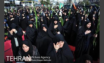 عزاداری شهادت حضرت زهرا(س) در میدان فاطمی  21