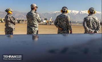 تمرین رژه نیروی هوایی ارتش 45