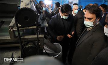 افتتاح دو پروژه خدمات شهری منطقه 19 شهرداری تهران 19