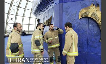 مسابقه پله نوردی آتش نشانان کشور 25