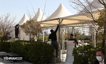 آماده سازی برج میلاد برای عید نوروز 6