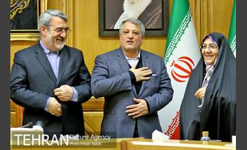 ابلاغ حکم پیروز حناچی، شهردار تهران توسط وزیر کشور 20
