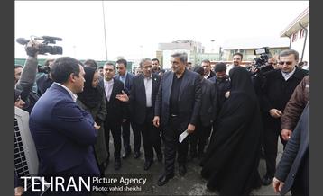 آیین افتتاح و بهره برداری از پروژه های مدیریت بحران شهر تهران 3