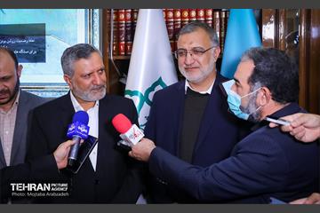 مراسم انعقاد تفاهم نامه مشترک مابین شهرداری تهران و وزارت تعاون، کار و امور اجتماعی 13