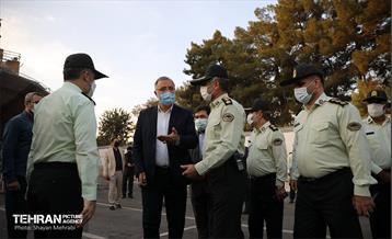 صبحگاه مشترک یگان حفاظت شهرداری تهران با حضور  شهردار تهران 19