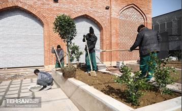 مراحل پایانی ساخت 10 بازار تره‌بار در تهران 31