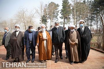 بازدید شهردار تهران از حوزه علمیه مشکات 3