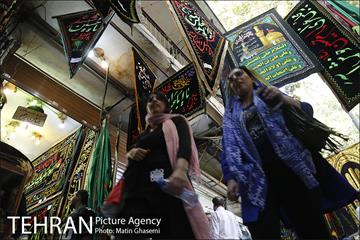بازار سیاهه فروشی در آستانه ماه محرم پاساژ مهستان 39