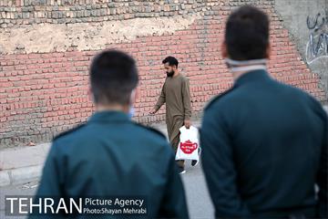 اقامه نماز عید فطر افغانستانی های اهل تسنن مقیم تهران 11