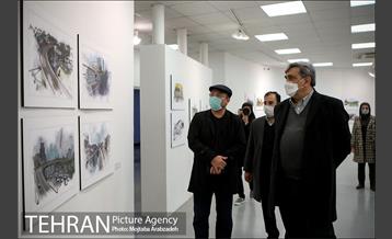 بازدید شهردار تهران از نمایشگاه«تهران از منظر هنرمندان» 41