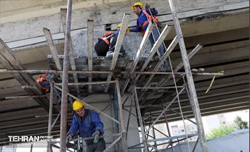 بهسازی لرزه ای پل یادگار امام(ره) - مرزداران 34