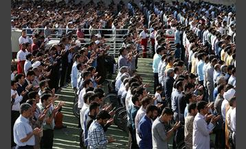 اقامه نماز عید سعید فطر در مصلی تهران 8