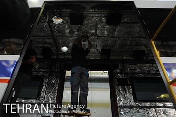 بازدید معاون اول رئیس جمهور به همراه شهردار تهران از کارخانه واگن‌سازی تهران 29